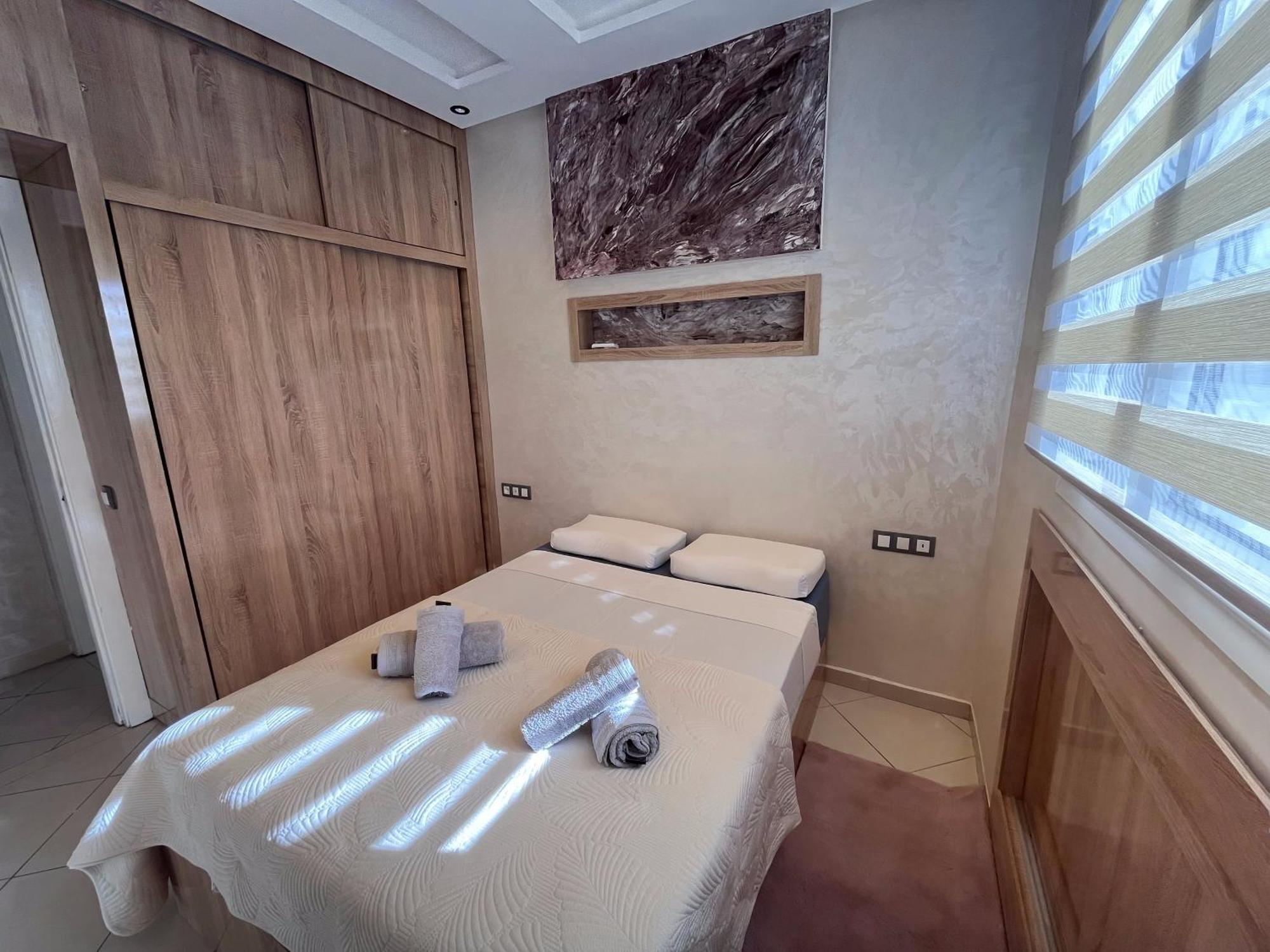 Appartement Renove Avec Style Et Parking Surveille Marraquexe Exterior foto